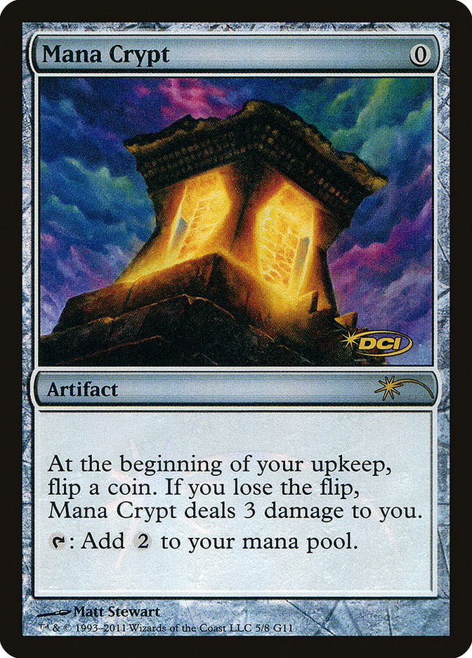 Mana Crypt [Judge Gift Cards 2011] - The Mythic Store | 24h Order Processing