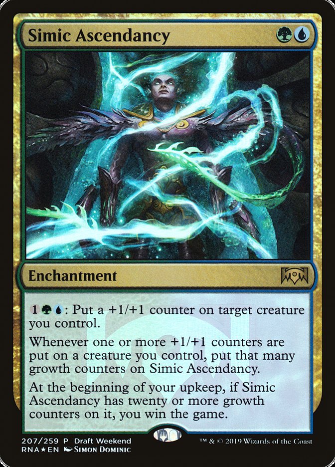 Simic Ascendancy (Draft Weekend) [Ravnica Allegiance Promos] - The Mythic Store | 24h Order Processing