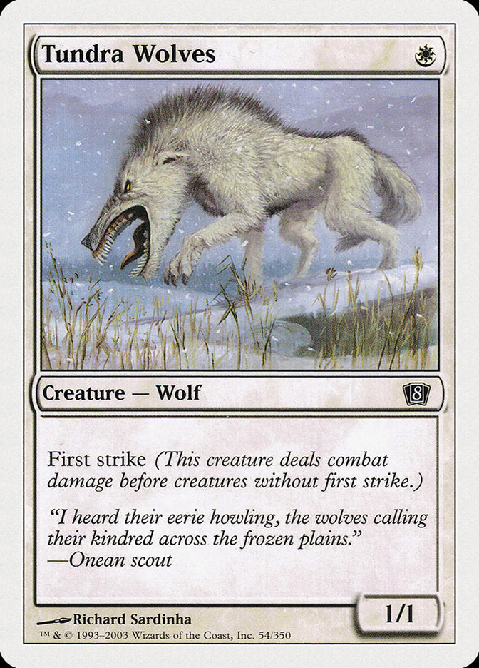 Tundra Wolves [Eighth Edition] - The Mythic Store | 24h Order Processing