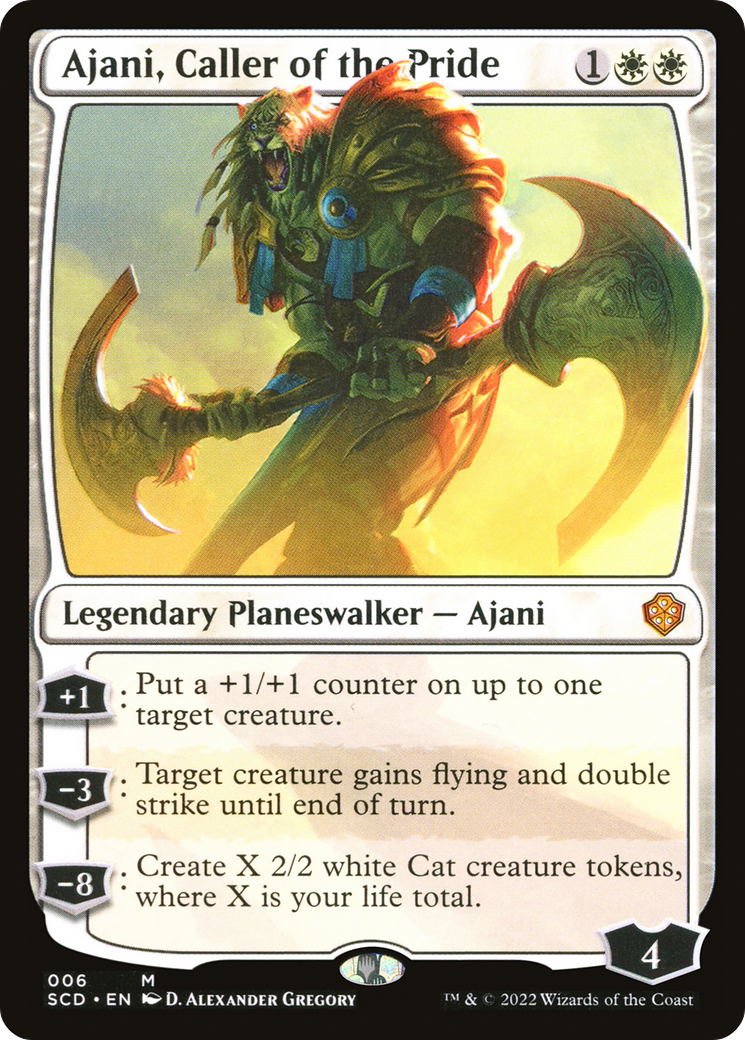 Ajani, Caller of the Pride [Starter Commander Decks] - The Mythic Store | 24h Order Processing