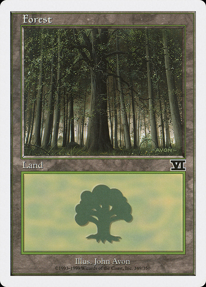 Forest (349) [Classic Sixth Edition] - The Mythic Store | 24h Order Processing