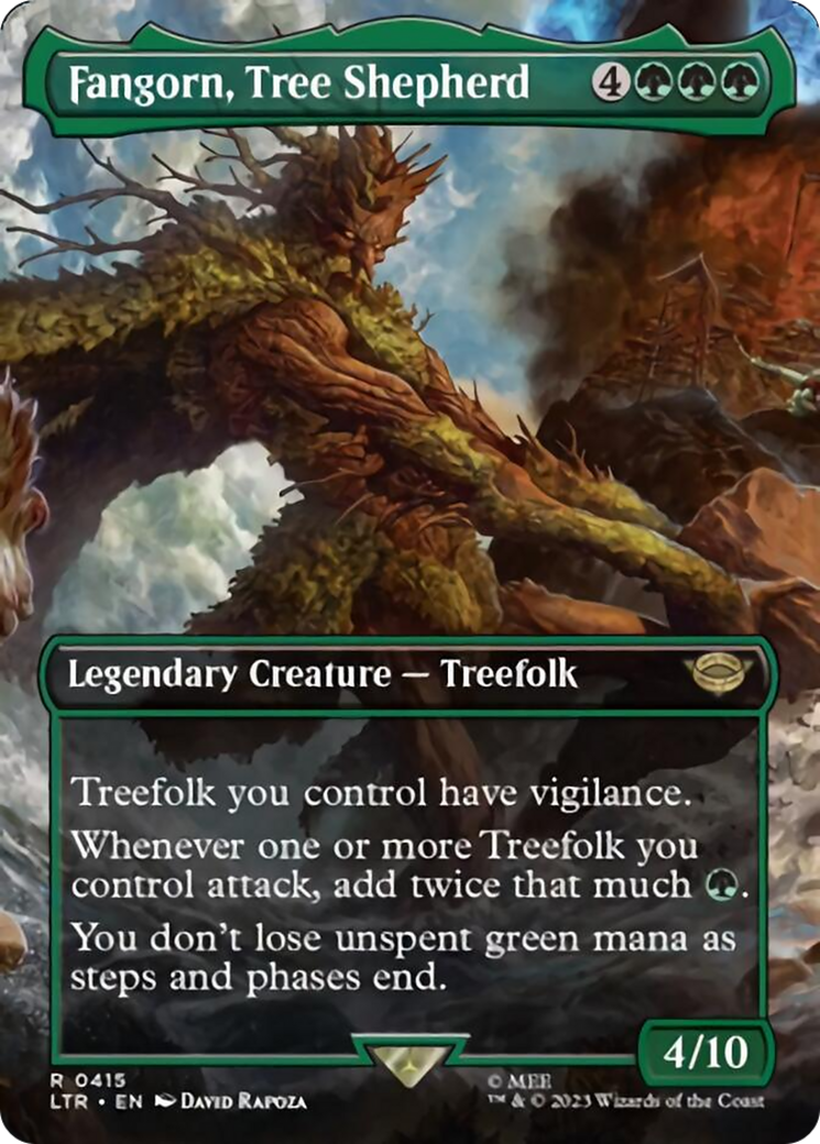 Fangorn, Tree Shepherd (Borderless Alternate Art) [The Lord of the Rings: Tales of Middle-Earth] - The Mythic Store | 24h Order Processing
