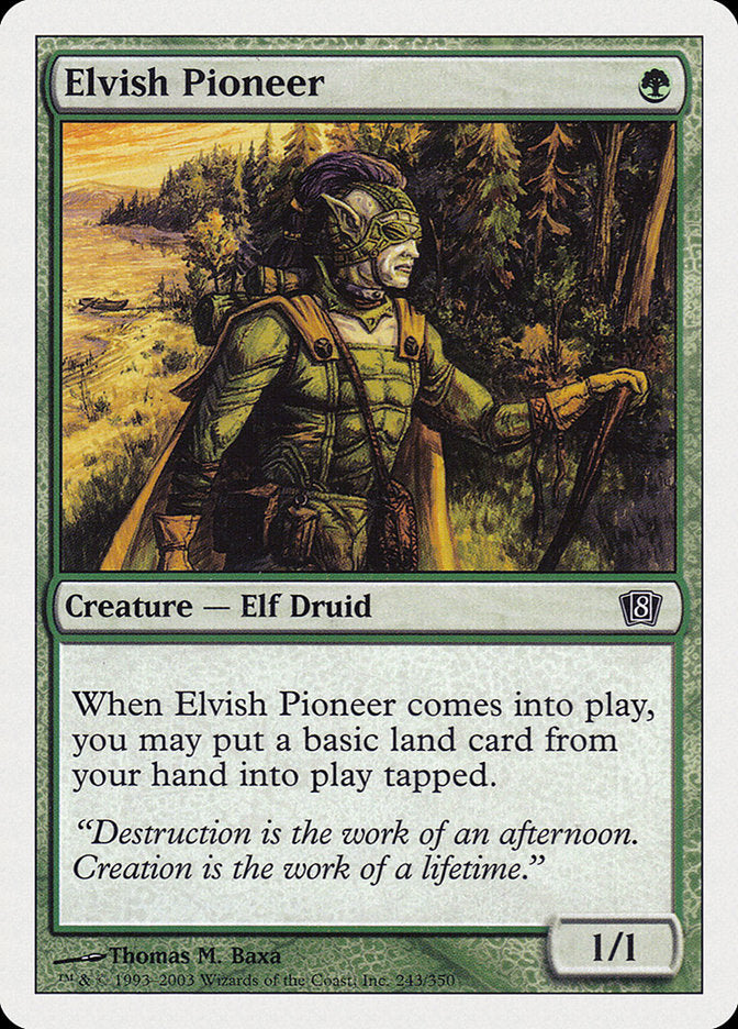 Elvish Pioneer [Eighth Edition] - The Mythic Store | 24h Order Processing