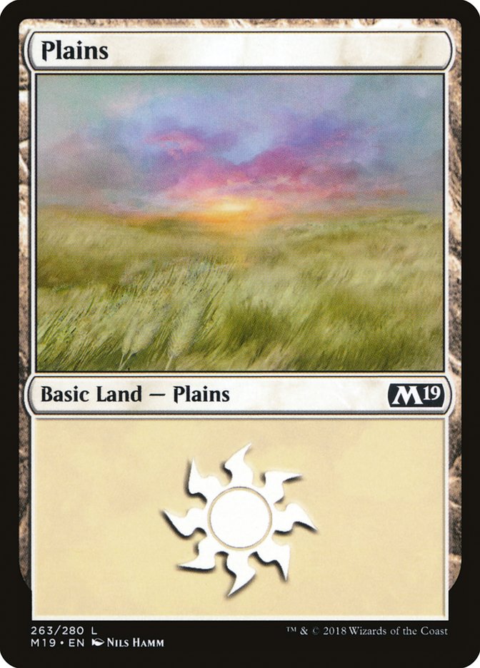 Plains (263) [Core Set 2019] - The Mythic Store | 24h Order Processing