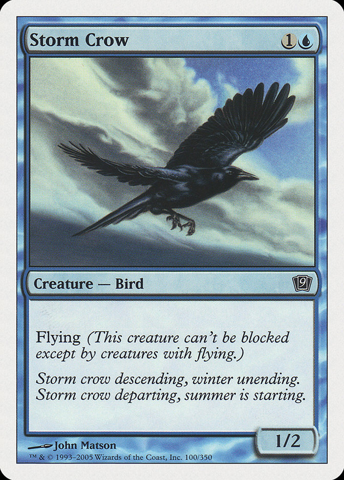 Storm Crow [Ninth Edition] - The Mythic Store | 24h Order Processing