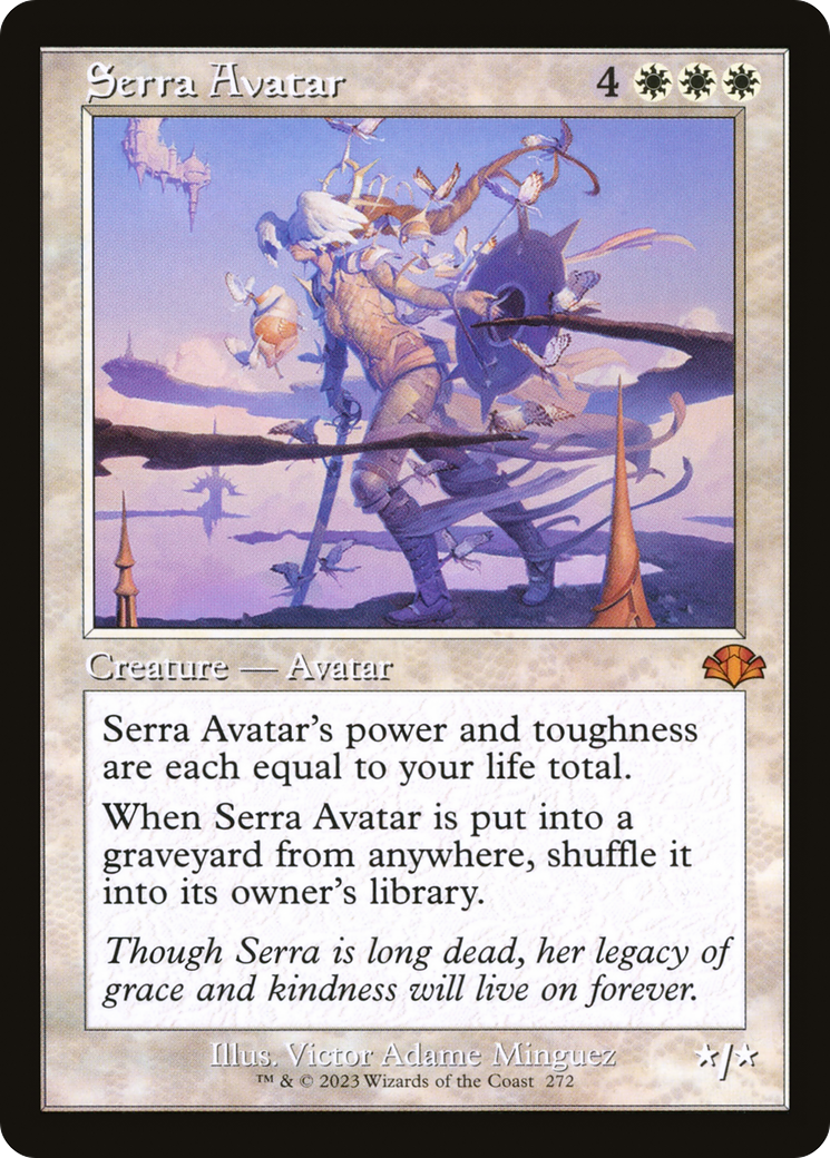 Serra Avatar (Retro) [Dominaria Remastered] - The Mythic Store | 24h Order Processing