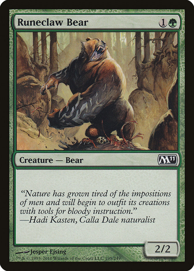 Runeclaw Bear [Magic 2011] - The Mythic Store | 24h Order Processing