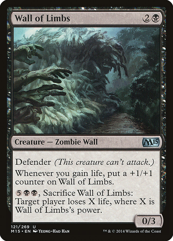 Wall of Limbs [Magic 2015] - The Mythic Store | 24h Order Processing