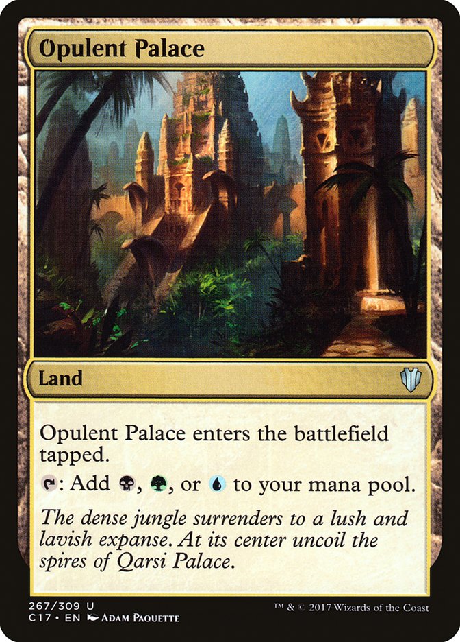 Opulent Palace [Commander 2017] - The Mythic Store | 24h Order Processing