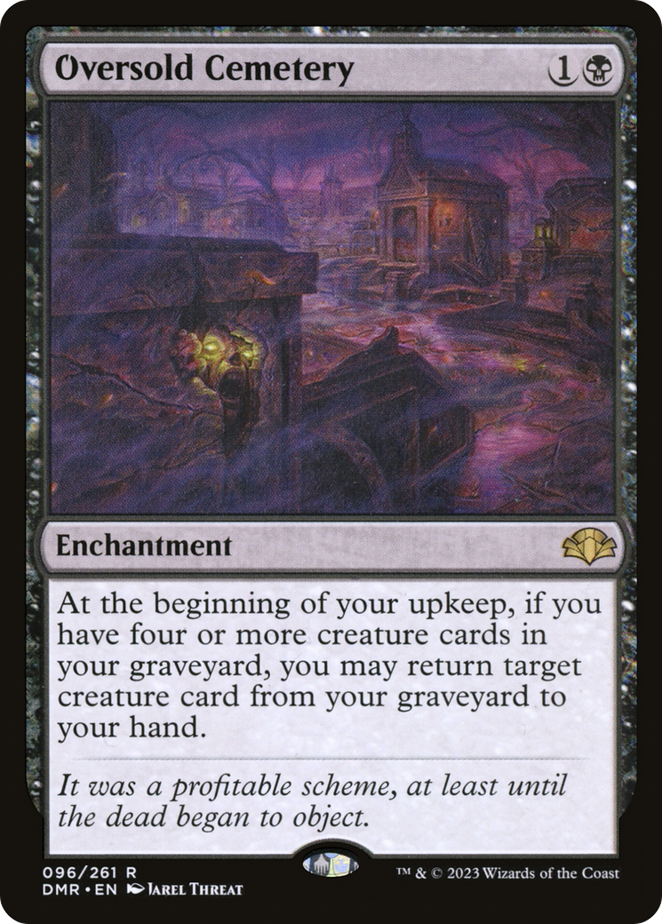 Oversold Cemetery [Dominaria Remastered] - The Mythic Store | 24h Order Processing