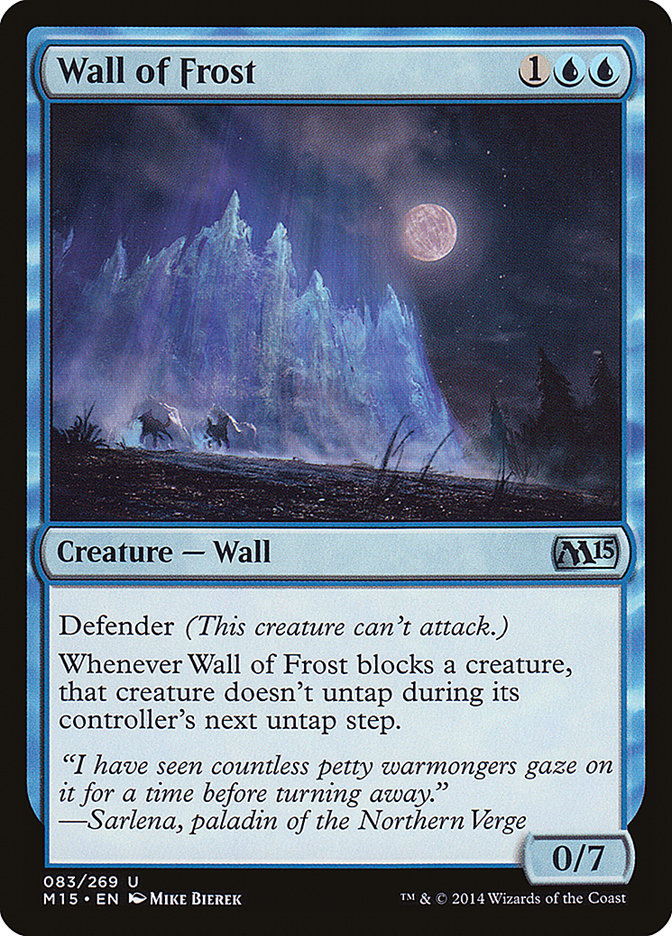 Wall of Frost [Magic 2015] - The Mythic Store | 24h Order Processing