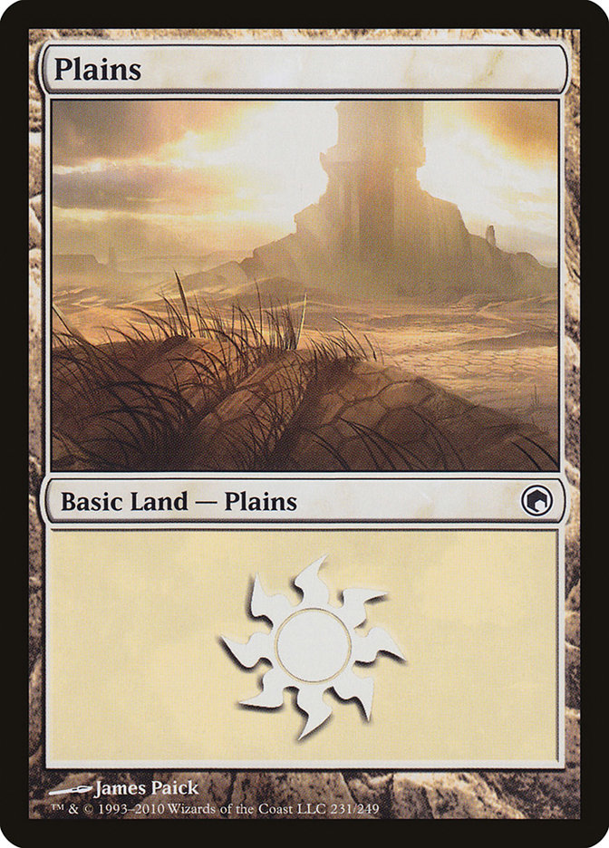 Plains (231) [Scars of Mirrodin] - The Mythic Store | 24h Order Processing