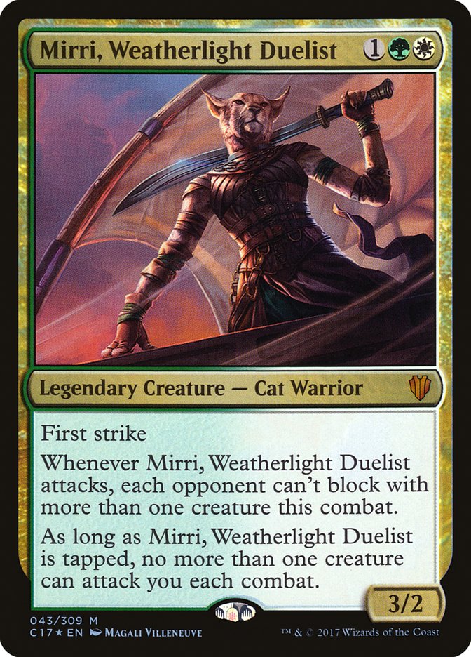 Mirri, Weatherlight Duelist [Commander 2017] - The Mythic Store | 24h Order Processing