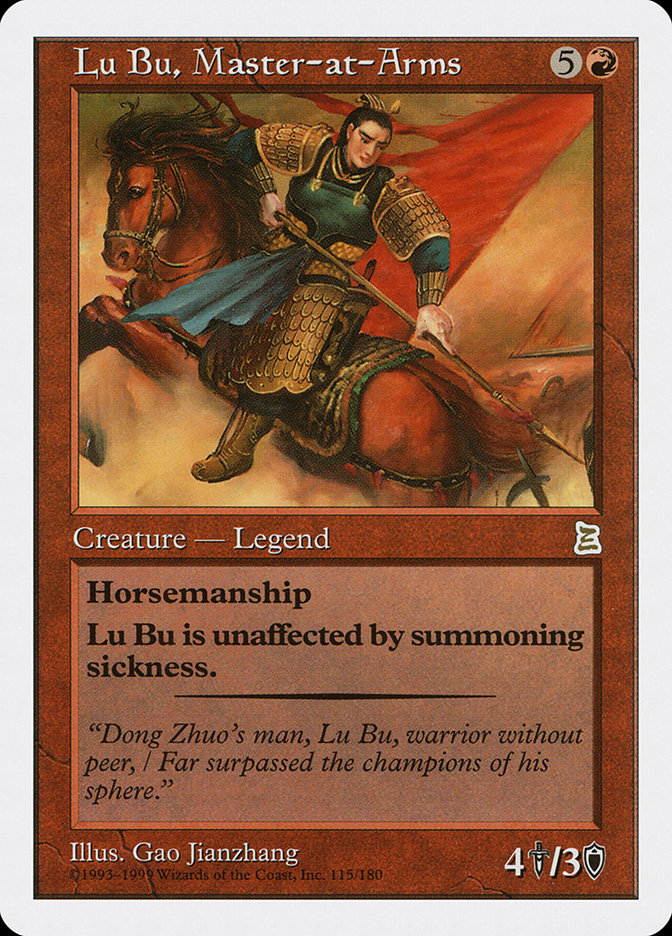 Lu Bu, Master-at-Arms [Portal Three Kingdoms] - The Mythic Store | 24h Order Processing