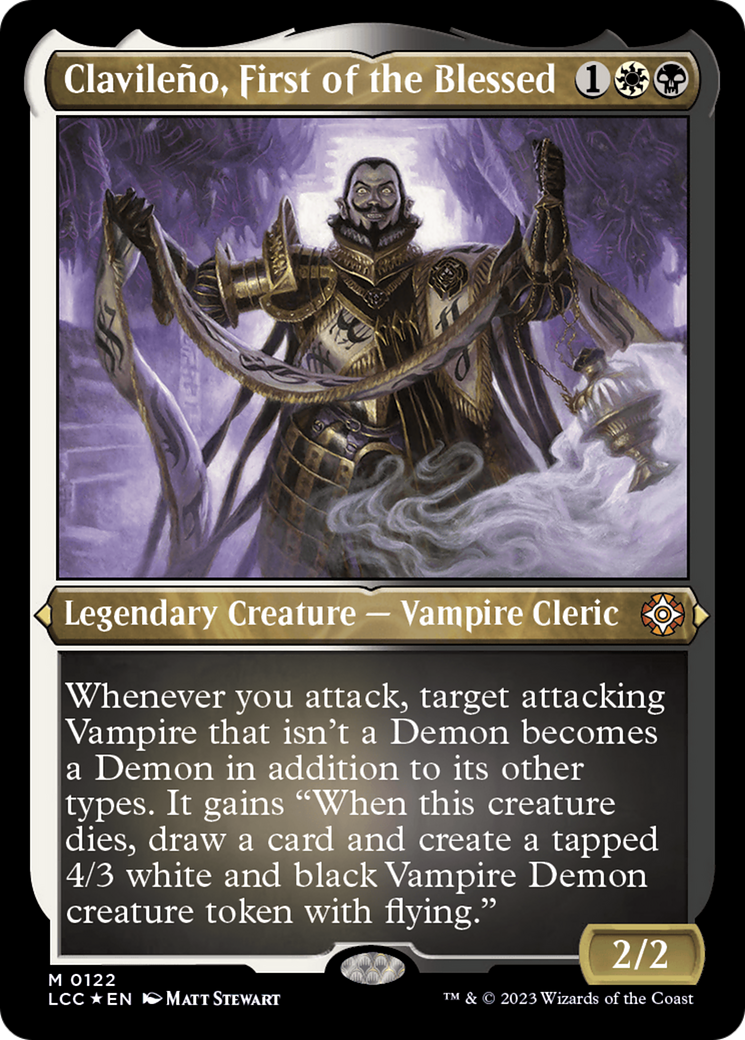 Clavileno, First of the Blessed (Display Commander) [The Lost Caverns of Ixalan Commander] - The Mythic Store | 24h Order Processing