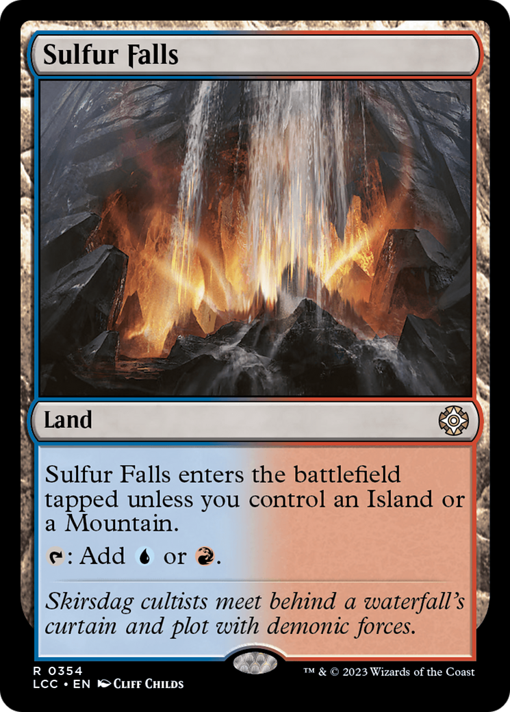 Sulfur Falls [The Lost Caverns of Ixalan Commander] - The Mythic Store | 24h Order Processing