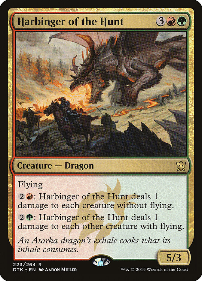 Harbinger of the Hunt [Dragons of Tarkir] - The Mythic Store | 24h Order Processing