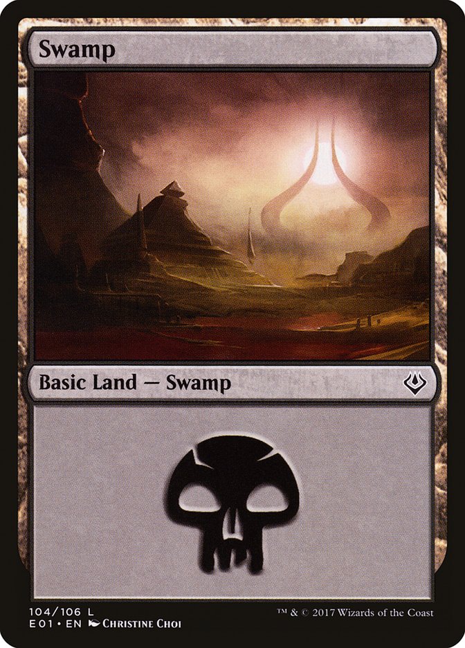 Swamp (104) [Archenemy: Nicol Bolas] - The Mythic Store | 24h Order Processing