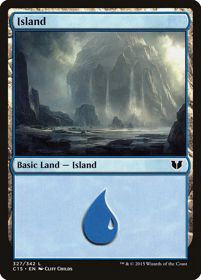 Island (327) [Commander 2015] - The Mythic Store | 24h Order Processing