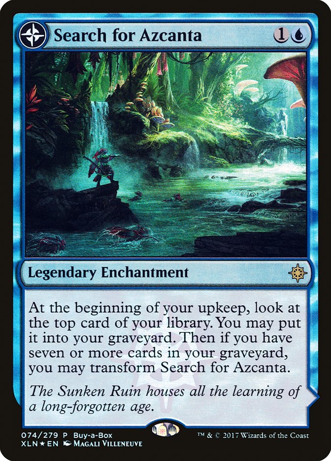 Search for Azcanta // Azcanta, the Sunken Ruin (Buy-A-Box) [Ixalan Treasure Chest] - The Mythic Store | 24h Order Processing