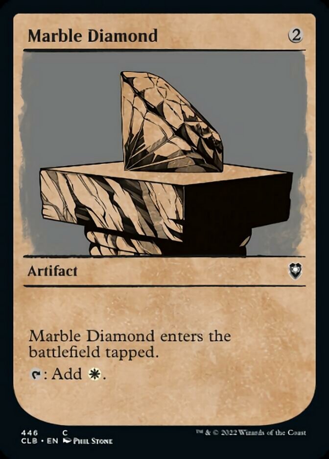 Marble Diamond (Showcase) [Commander Legends: Battle for Baldur's Gate] - The Mythic Store | 24h Order Processing
