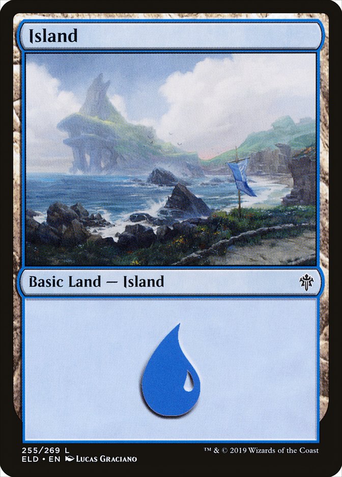Island (255) [Throne of Eldraine] - The Mythic Store | 24h Order Processing