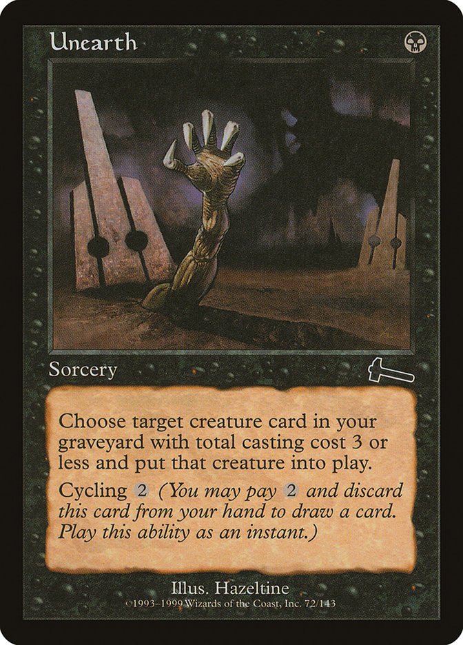 Unearth [Urza's Legacy] - The Mythic Store | 24h Order Processing