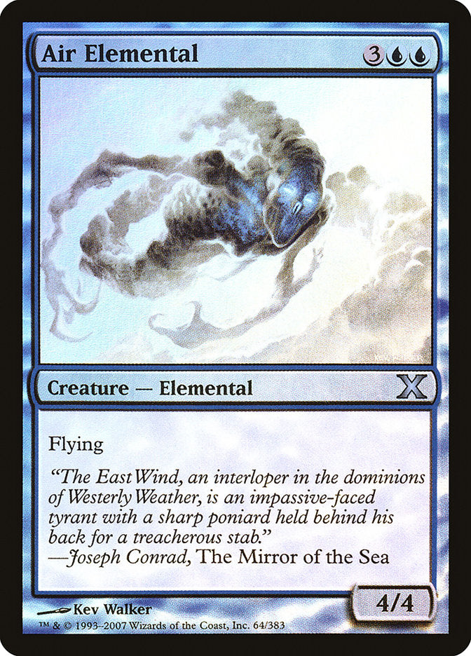 Air Elemental (Premium Foil) [Tenth Edition] - The Mythic Store | 24h Order Processing
