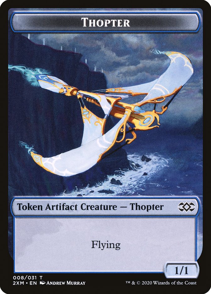 Beast // Thopter (008) Double-Sided Token [Double Masters Tokens] - The Mythic Store | 24h Order Processing