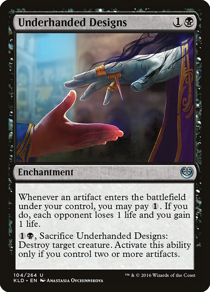 Underhanded Designs [Kaladesh] - The Mythic Store | 24h Order Processing