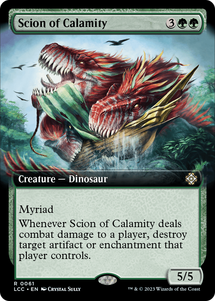 Scion of Calamity (Extended Art) [The Lost Caverns of Ixalan Commander] - The Mythic Store | 24h Order Processing