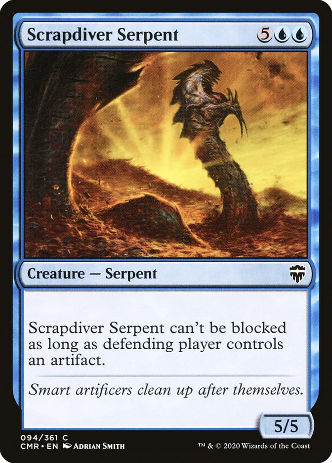 Scrapdiver Serpent [Commander Legends] - The Mythic Store | 24h Order Processing