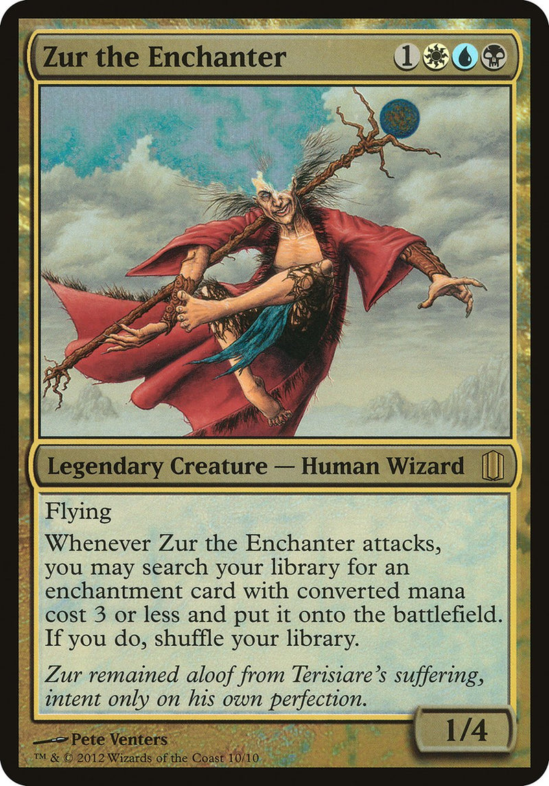 Zur the Enchanter (Oversized) [Commander's Arsenal Oversized] - The Mythic Store | 24h Order Processing