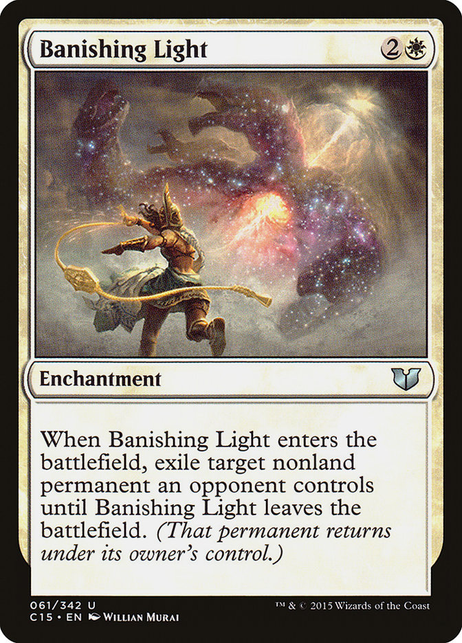 Banishing Light [Commander 2015] - The Mythic Store | 24h Order Processing
