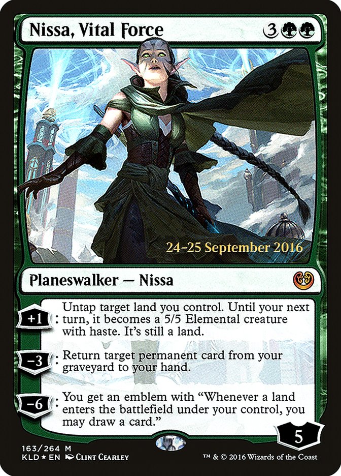 Nissa, Vital Force [Kaladesh Prerelease Promos] - The Mythic Store | 24h Order Processing