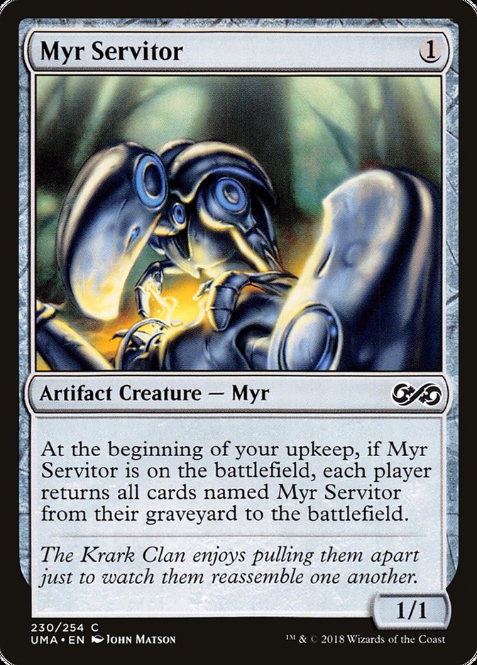Myr Servitor [Ultimate Masters] - The Mythic Store | 24h Order Processing