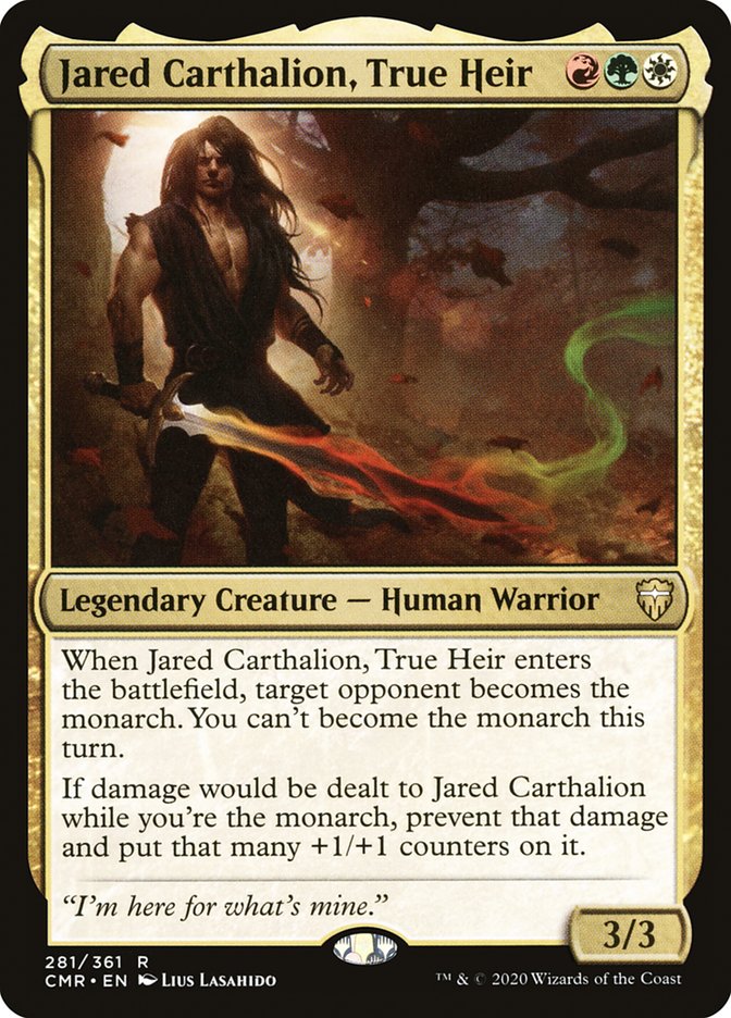 Jared Carthalion, True Heir [Commander Legends] - The Mythic Store | 24h Order Processing