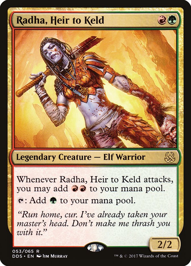 Radha, Heir to Keld [Duel Decks: Mind vs. Might] - The Mythic Store | 24h Order Processing