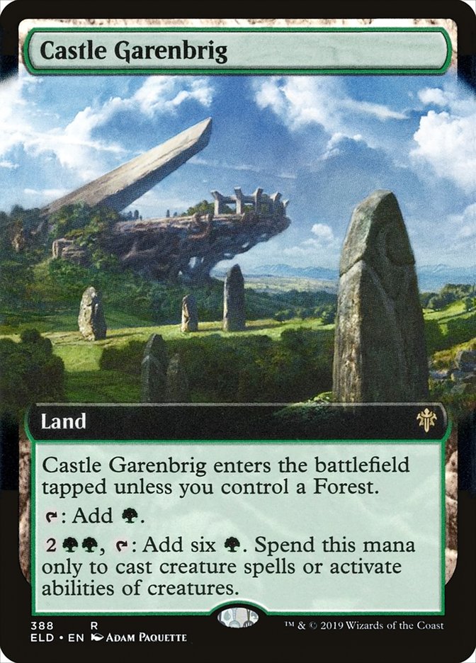 Castle Garenbrig (Extended Art) [Throne of Eldraine] - The Mythic Store | 24h Order Processing