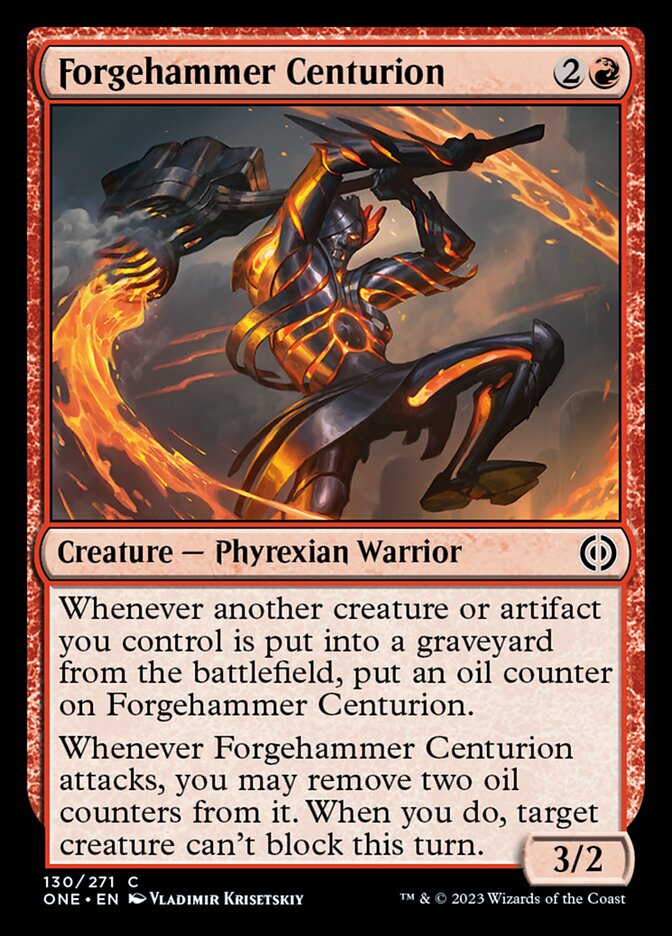 Forgehammer Centurion [Phyrexia: All Will Be One] - The Mythic Store | 24h Order Processing