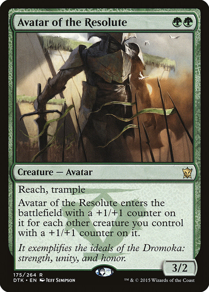 Avatar of the Resolute [Dragons of Tarkir] - The Mythic Store | 24h Order Processing