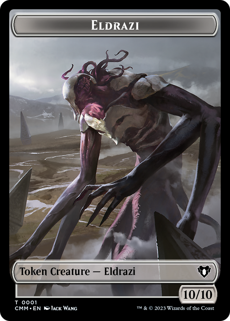 Eldrazi // Knight Double-Sided Token [Commander Masters Tokens] - The Mythic Store | 24h Order Processing
