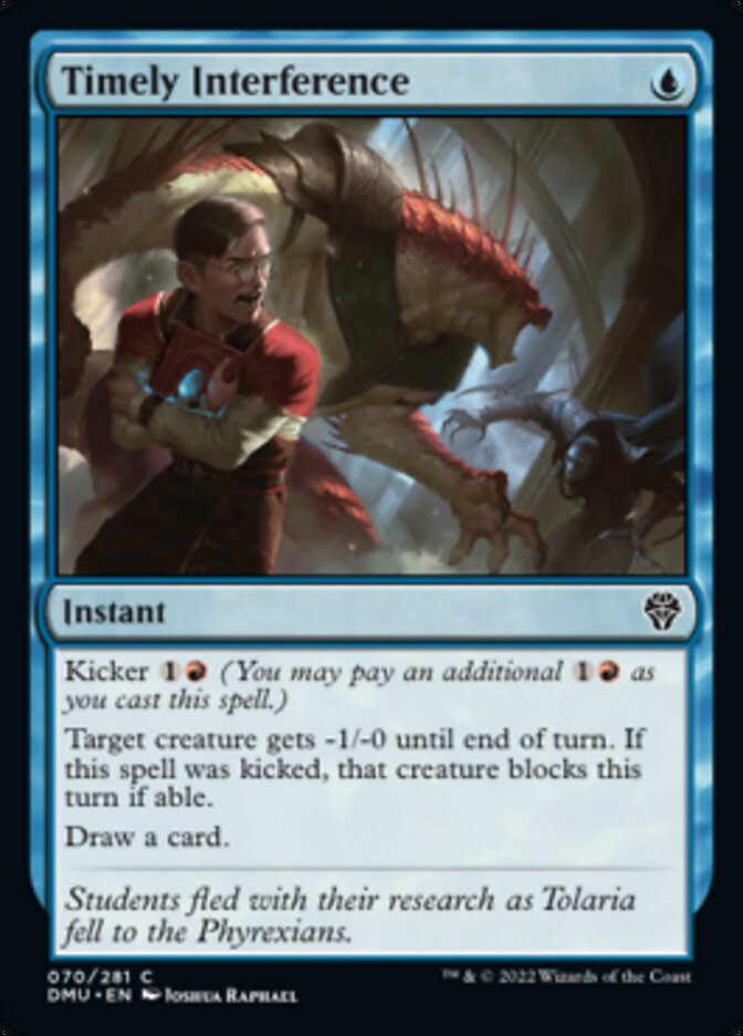 Timely Interference [Dominaria United] - The Mythic Store | 24h Order Processing