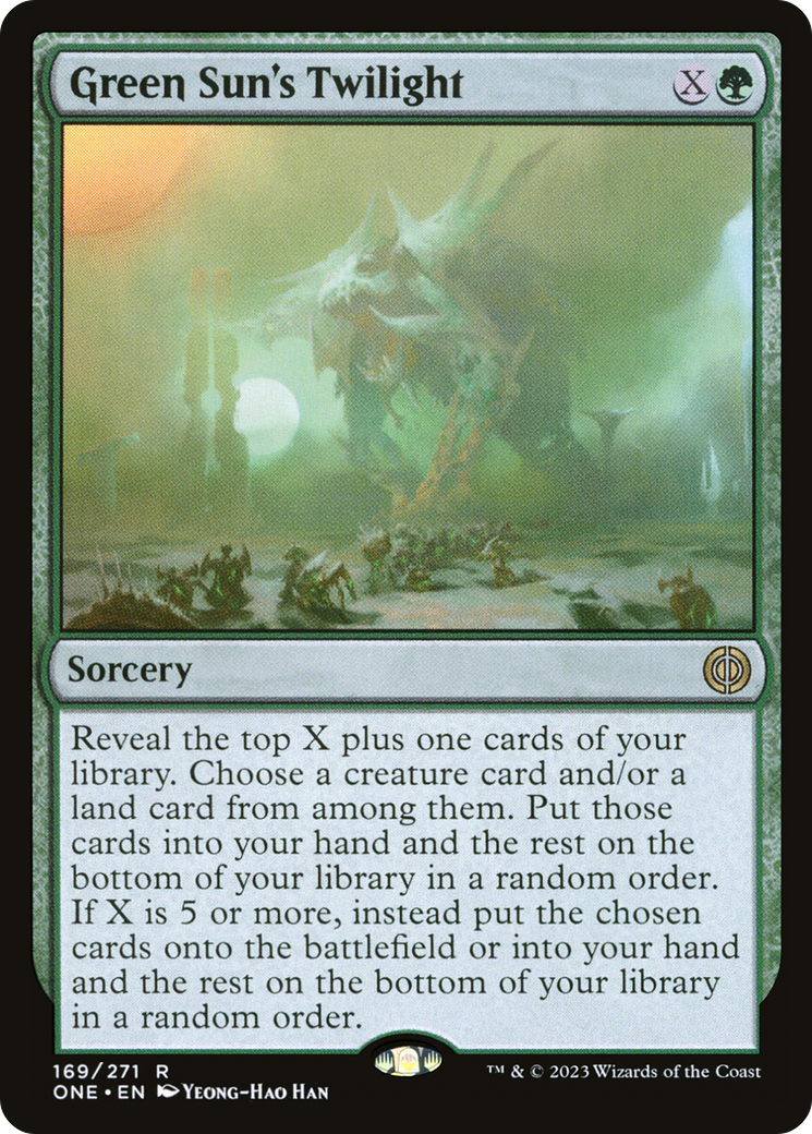 Green Sun's Twilight [Phyrexia: All Will Be One] - The Mythic Store | 24h Order Processing