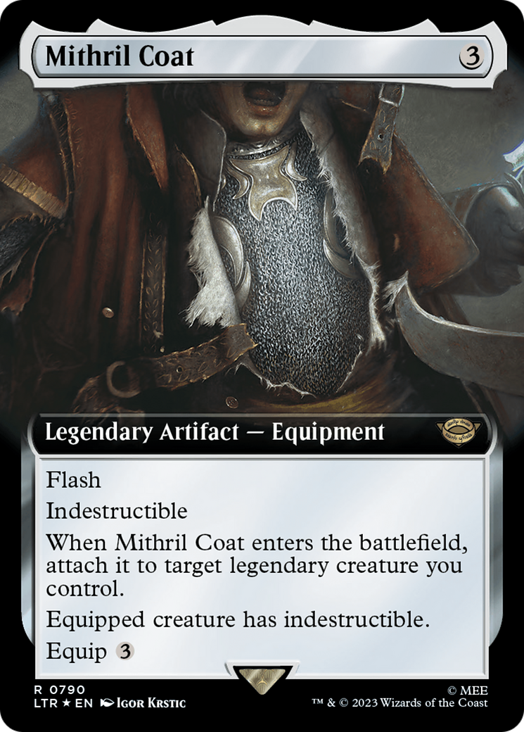 Mithril Coat (Extended Art) (Surge Foil) [The Lord of the Rings: Tales of Middle-Earth] - The Mythic Store | 24h Order Processing