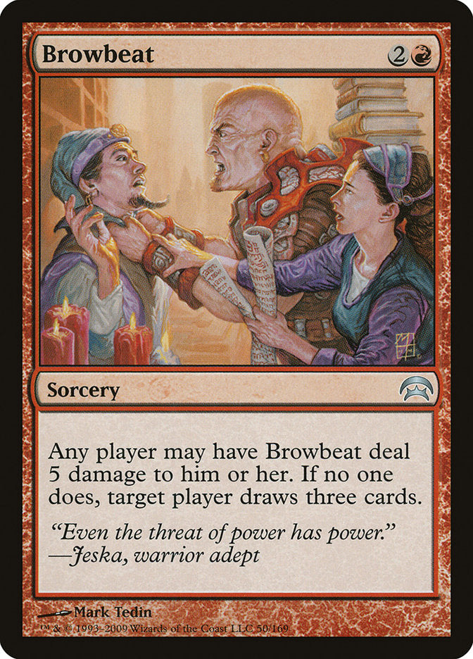 Browbeat [Planechase] - The Mythic Store | 24h Order Processing