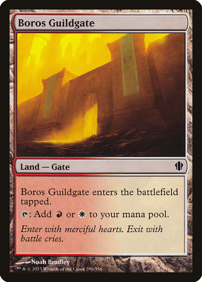 Boros Guildgate [Commander 2013] - The Mythic Store | 24h Order Processing