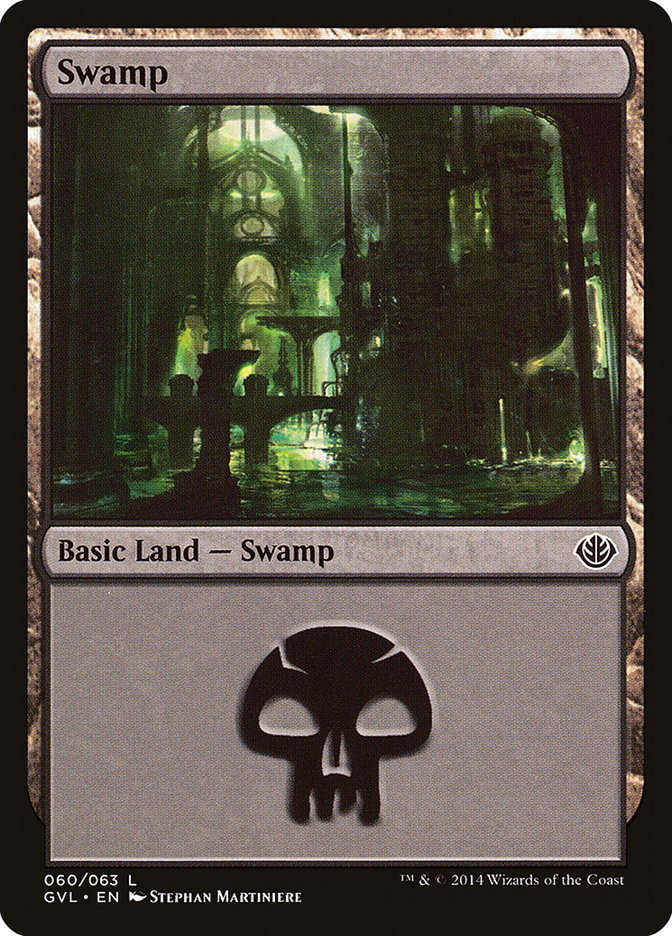 Swamp (60) (Garruk vs. Liliana) [Duel Decks Anthology] - The Mythic Store | 24h Order Processing