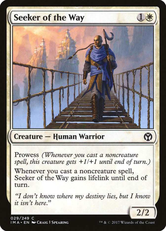 Seeker of the Way [Iconic Masters] - The Mythic Store | 24h Order Processing