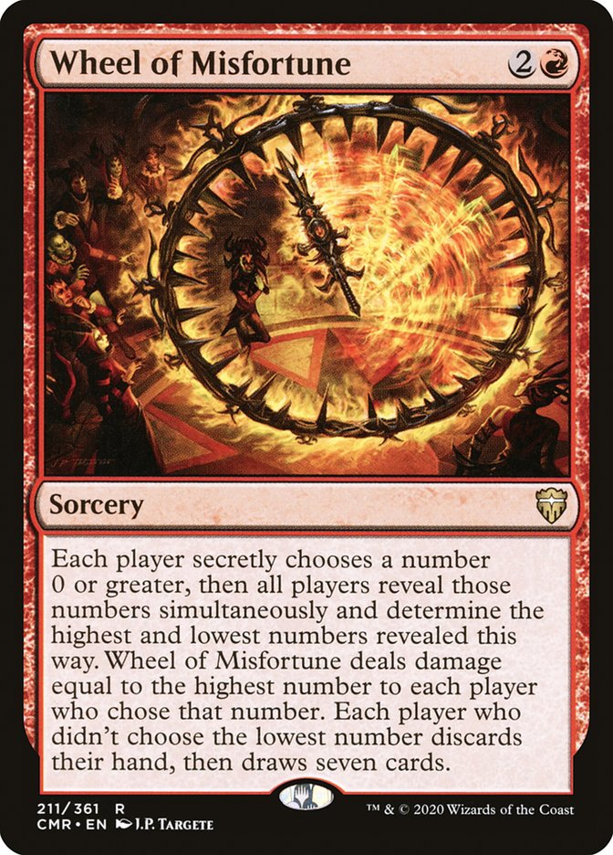 Wheel of Misfortune [Commander Legends] - The Mythic Store | 24h Order Processing